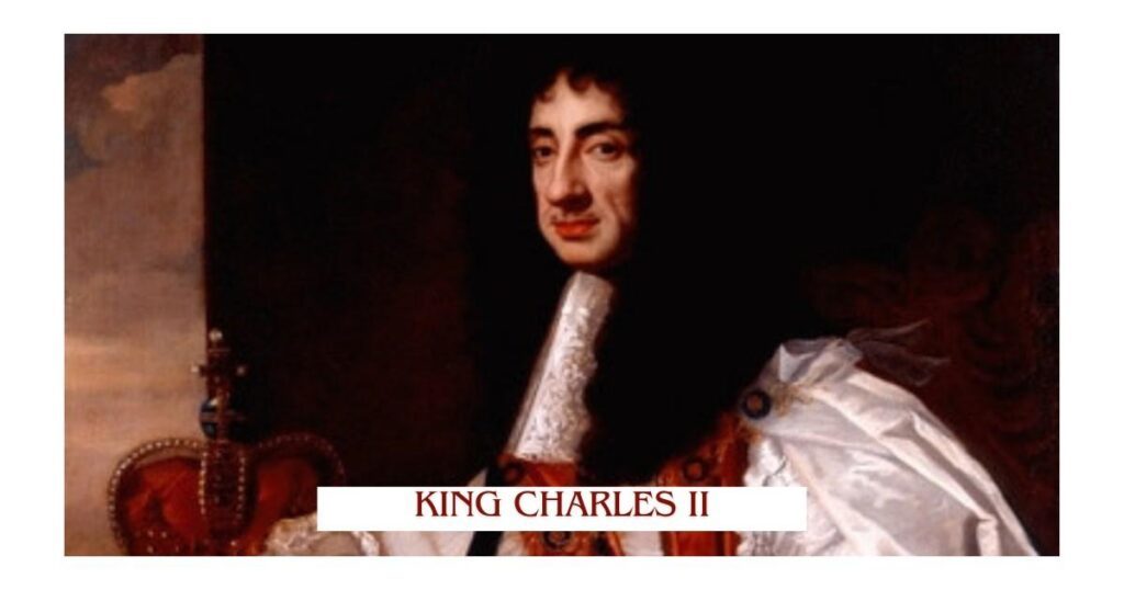 King Charles II England 1660